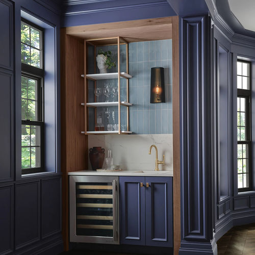 View 4 of Brizo 61058LF-GLPG Brizo Tulham Single-Handle Bar Faucet, Lever Handle, 1.8 GPM, Brilliance Luxe Gold / Brilliance Polished Gold - 61058LF-GLPG