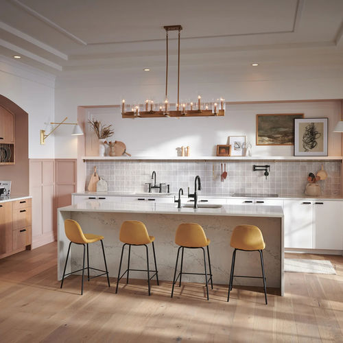 View 4 of Brizo 61358LF-C-BLBNX Brizo Tulham One Handle Beverage Faucet, Matte Black/Black Onyx - 61358LF-C-BLBNX