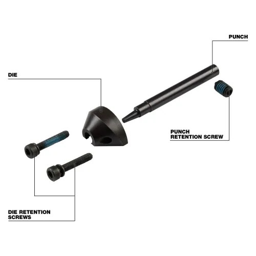 Milwaukee Replacement Punch and Die Set for 16-Gauge M12 Fuel