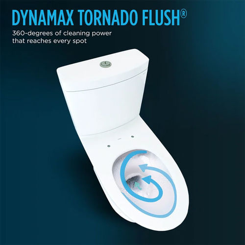 TOTO Aquia IV Two-Piece Elongated Toilet, 1.28/0.9 GPF, WASHLET+