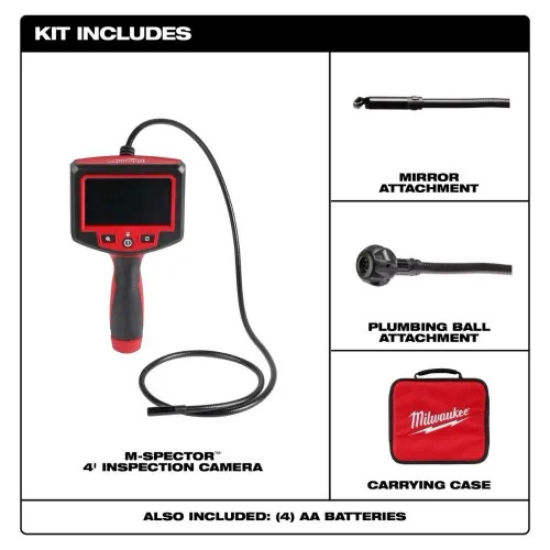 View 4 of Milwaukee 2319-20 Milwaukee M-Spector 4’ Inspection Camera - 2319-20	