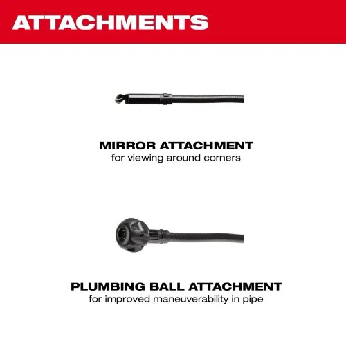 View 8 of Milwaukee 2319-20 Milwaukee M-Spector 4’ Inspection Camera - 2319-20	