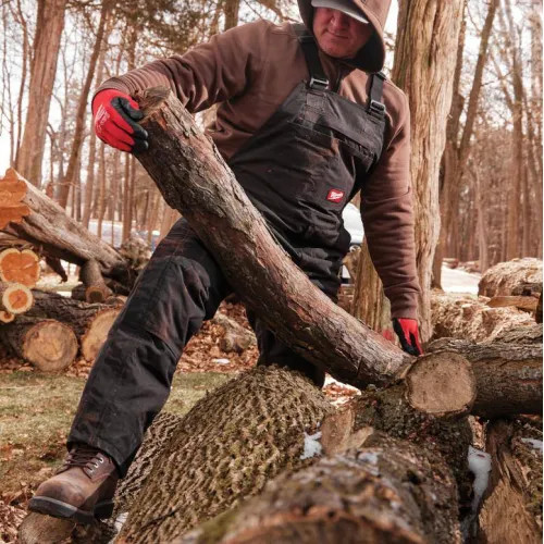 Milwaukee Extra Large Men's Regular Black FREEFLEX Insulated Bib