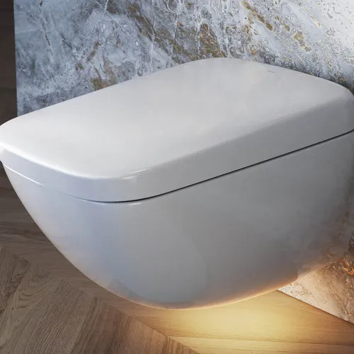 TOTO Neorest WX1 Wall-Hung Toilet with WASHLET, Auto-Open/Close
