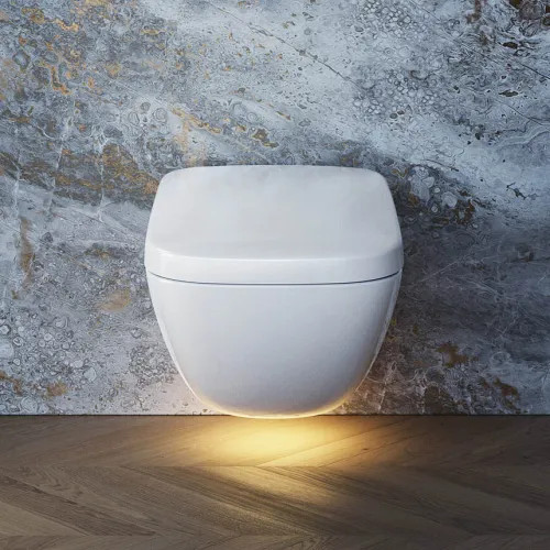 TOTO Neorest WX1 Wall-Hung Toilet with WASHLET, Auto-Open/Close
