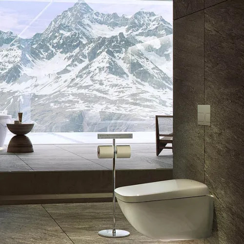TOTO Neorest WX1 Wall-Hung Toilet with WASHLET, Auto-Open/Close
