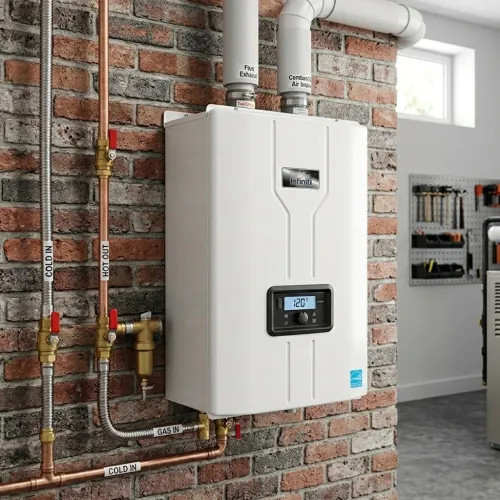 Bradford White Infiniti GS Natural Gas Tankless Water Heater, 9.7