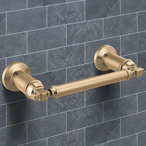 Delta Broderick Pivoting Tissue Holder, Champagne Bronze - 784500-CZ