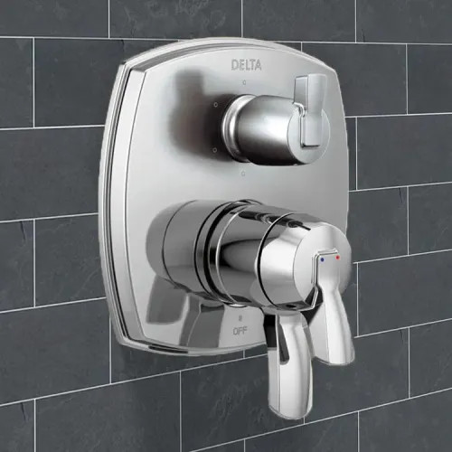 Delta Stryke Monitor 17 Series Integrated Diverter Valve Trim With