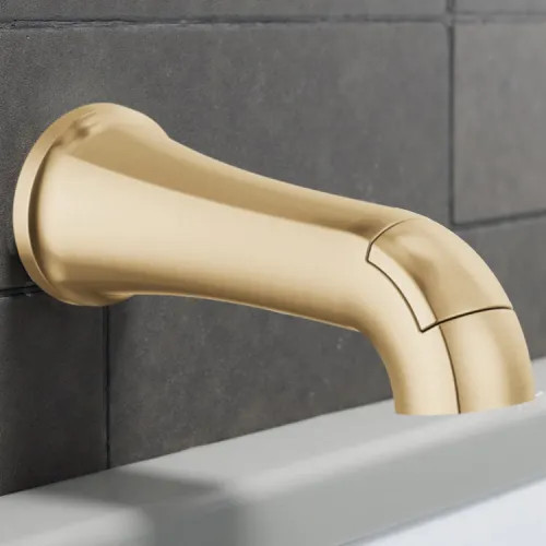 Moen Pull-Up Diverter Tub Spout, Bronzed Gold - 3890BZG