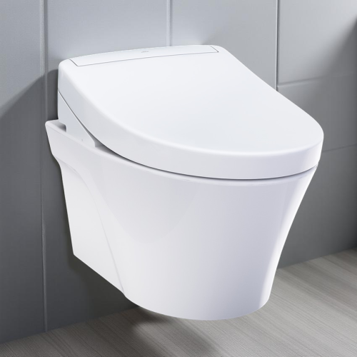 TOTO Elongated In-Wall AP Wall-Hung Toilet w/ S5 Washlet Bidet
