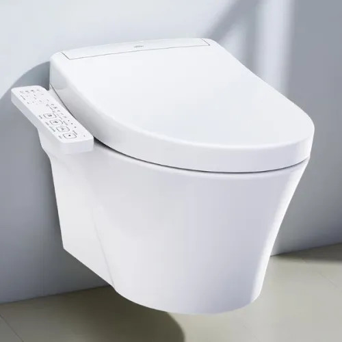TOTO Elongated In-Wall AP Wall-Hung Toilet w/ S2 Washlet Bidet