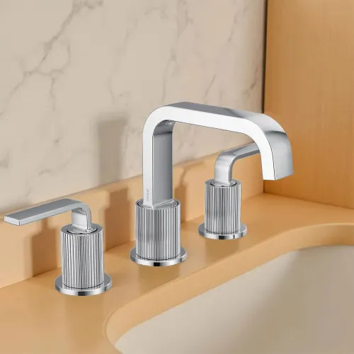 Moen Cambium Two-Handle Widespread Bathroom Faucet, Duralast, M