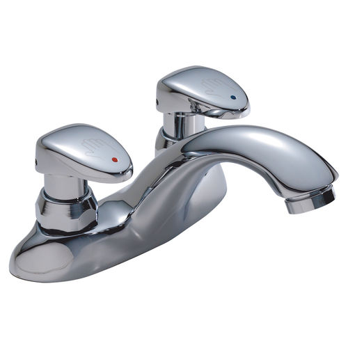 Delta 86T1153 86T Chrome Metering SlowClose Lavatory Faucet