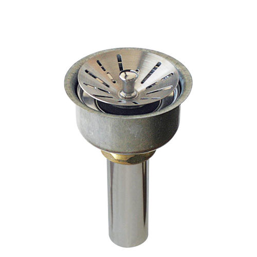 View 2 of Elkay LKPD1 Elkay LKPD1 Perfect Drain Fitting w/ Strainer - Stainless Steel