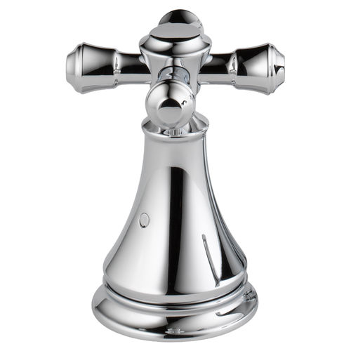 Delta Cassidy 3-31/32in Chrome Metal Cross Handle Set for T2797
