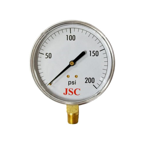   Jones Stephens G60200  200 Psi 2 Pressure Gauge