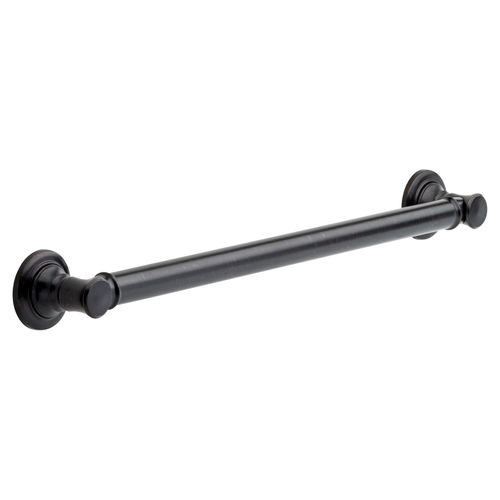 Delta 24in Traditional Decorative Bronze Grab Bar, 41624RB