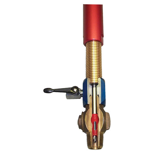 Hot tap drilling machine top