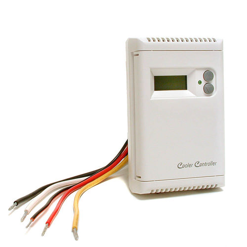 View 2 of Dial 7617 Dial 115V White Digital Cooler Controller, Adjustable Pad Pre-Wet Cycle - 7617 