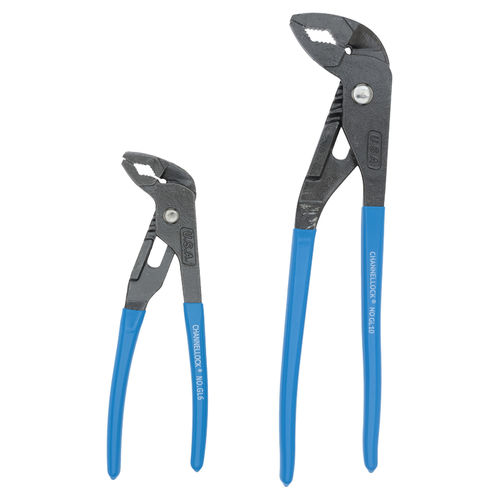 View 2 of ChannelLock GLS-2 Channellock GripLock Straight Nose Plier Set, 2 Pieces, Rubber Handle