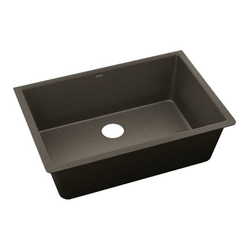 Elkay Quartz Luxe Chestnut 33in x 18-7/16in x 9-7/16in Single Bowl