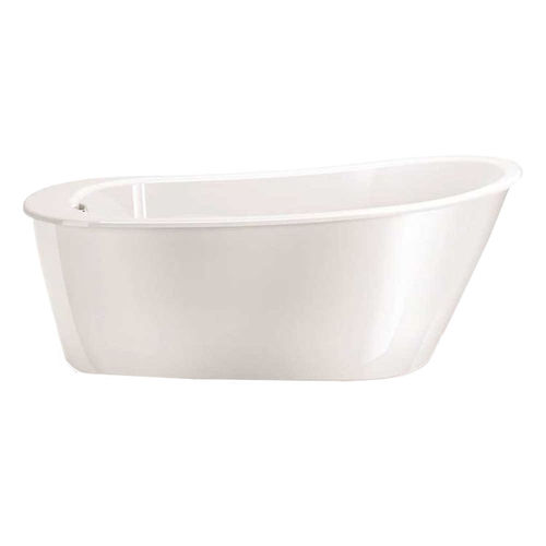 Maax 105797-000-002 Freestanding Shower Bath Tub, 60 in L x 32 in