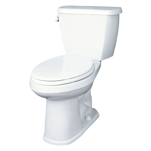 Gerber Avalanche Elongated Toilet, TwoPiece, ErgoHeight, 1.28 GPF, 12