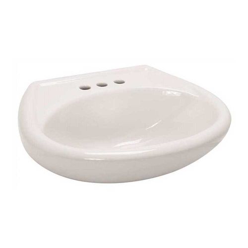 Gerber 12504 Maxwell Ped Top 20.5"X17.7" 4"CC White PlumbersStock