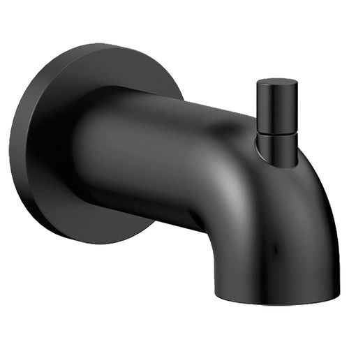 Delta Trinsic Tub Spout with Pull-Up Diverter, Matte Black - RP73371BL