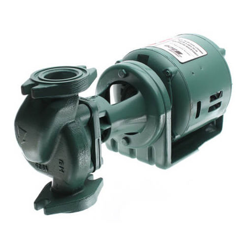 Taco.様 Taco 3-Piece Inline Circulator Pump, 1/12 HP, 1-Phase, 33