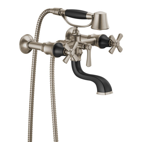Brizo Rook Two-Handle Multi-Mount Tub Faucet Trim with 1.75 GPM