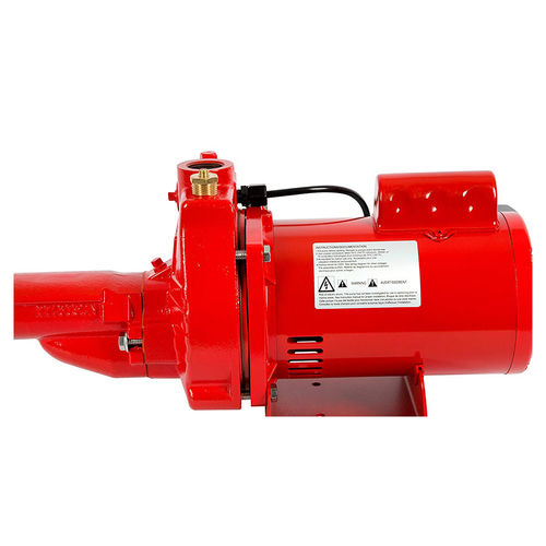 Red Lion Premium Cast Iron Convertible Jet Pump with Pressure