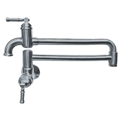 View 3 of Delta 1190LFL-AR-DST Delta 1190LFL-AR-DST Broderick Wall Mount Pot Filler, Arctic Stainless