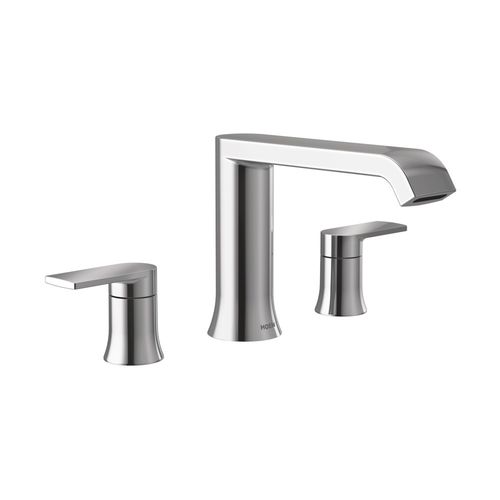 Moen Genta LX Two-Handle Roman Tub Faucet Trim, Low Arc Spout