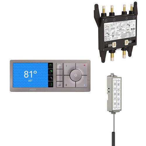 Moen TS3304TBKITBATTERY U by Moen 4Outlet Smart Shower System