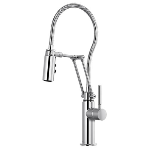 Brizo Solna One-Handle Articulating Kitchen Faucet, 2-Function