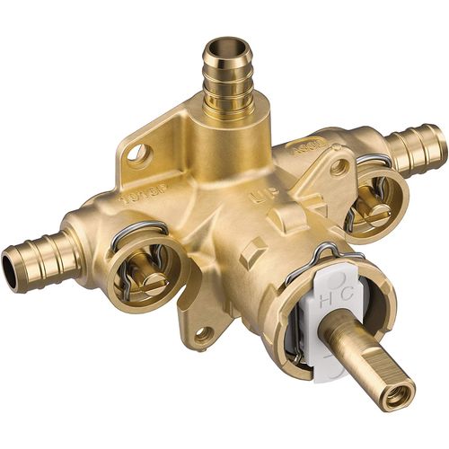Moen 2326PF M-Pact Posi-Temp Shower Rough-In Valve w/ Stops, 1/2