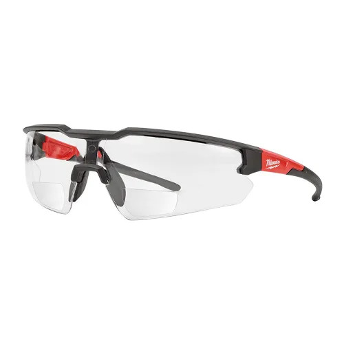 View 3 of Milwaukee 48-73-2205 Milwaukee Clear +2.00 Magnified Safety Glasses with Anti-Scratch Lenses - 48-73-2205