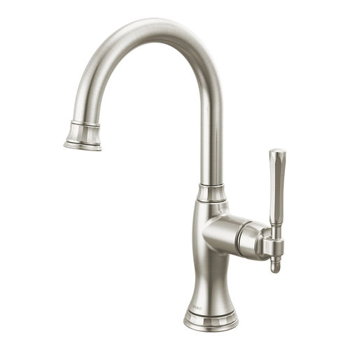 View 3 of Brizo 61058LF-SS Brizo Tulham Single-Handle Bar Faucet, Lever Handle, 1.8 GPM, Brilliance Stainless - 61058LF-SS