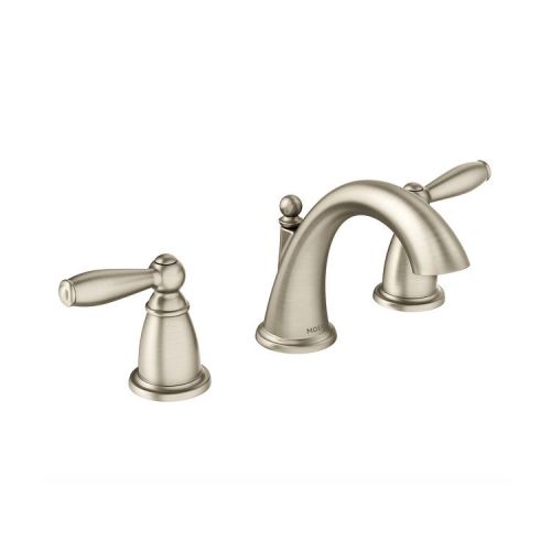 Moen Brantford Two-Handle High-Arc Widespread Bathroom Faucet with