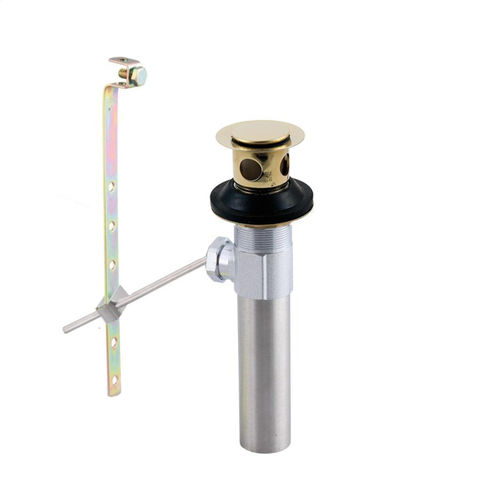 View 2 of Delta RP26533PB Delta RP26533PB Polished Brass Metal Pop-Up Drain Assembly