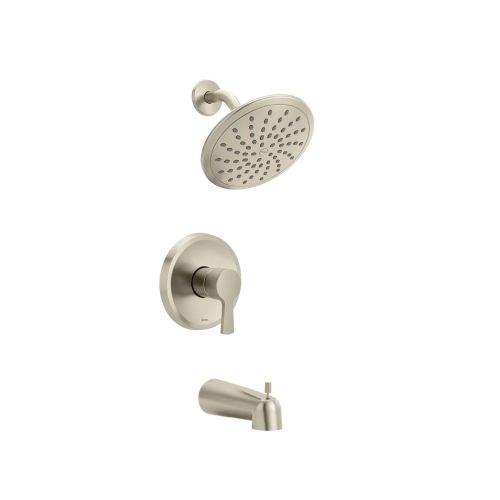 Moen Jase Tub/Shower Trim, M-CORE 2 Series, ADA, 1.75 GPM, Brushed