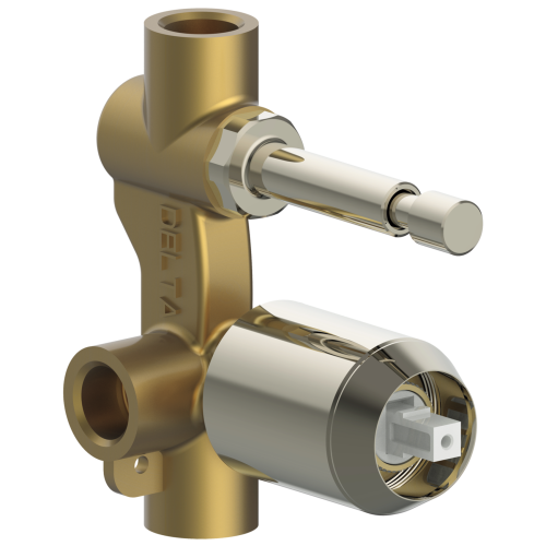 Delta Roughin Plug Delta Rough-In w/ Push Button Diverter, Polished Nickel - R85300-PN