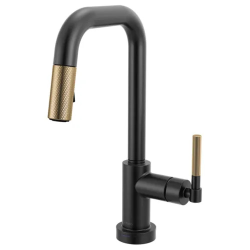 Brizo Litze Smart Touch Pull-Down Prep Faucet With Square Spout
