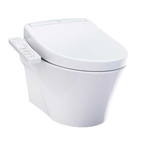 TOTO Elongated In-Wall AP Wall-Hung Toilet w/ S2 Washlet Bidet