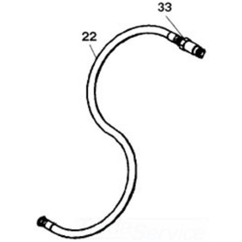 Ridgid 59507 Hose, HYDRAULIC With COUPLER | PlumbersStock