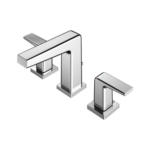 TOTO GB Widespread Two-Handle Bathroom Sink Faucet with Metal Pop
