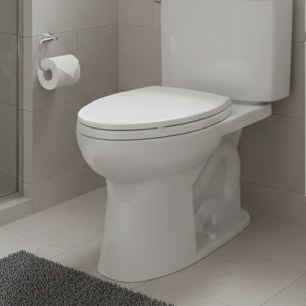 TOTO Drake Elongated Universal Height Toilet Bowl with CeFiONtect