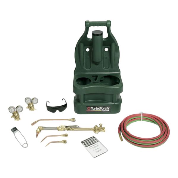 TurboTorch TTV-100-CPT Oxy-Acetylene Tote Kit, with tanks
